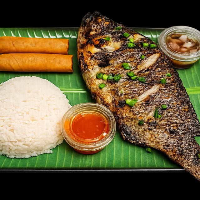 Grilled Tilapia Combo.