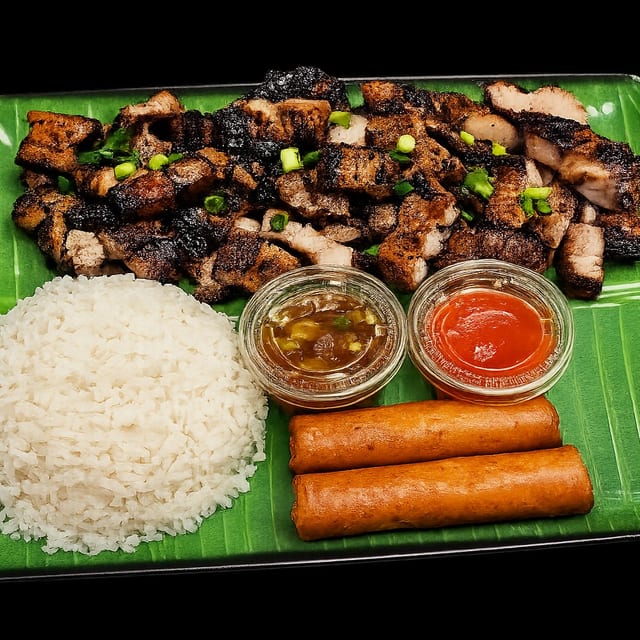 Grilled Pork Belly Combo (Liempo).