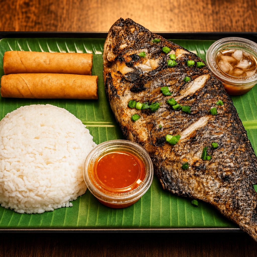 Grilled Tilapia Combo.