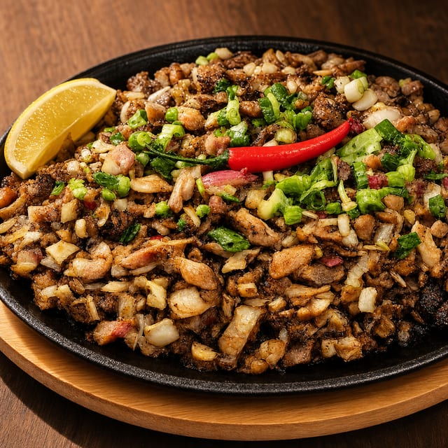 Pork Sisig (W/ Rice).
