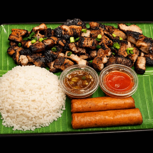 Grilled Pork Belly Combo (Liempo).
