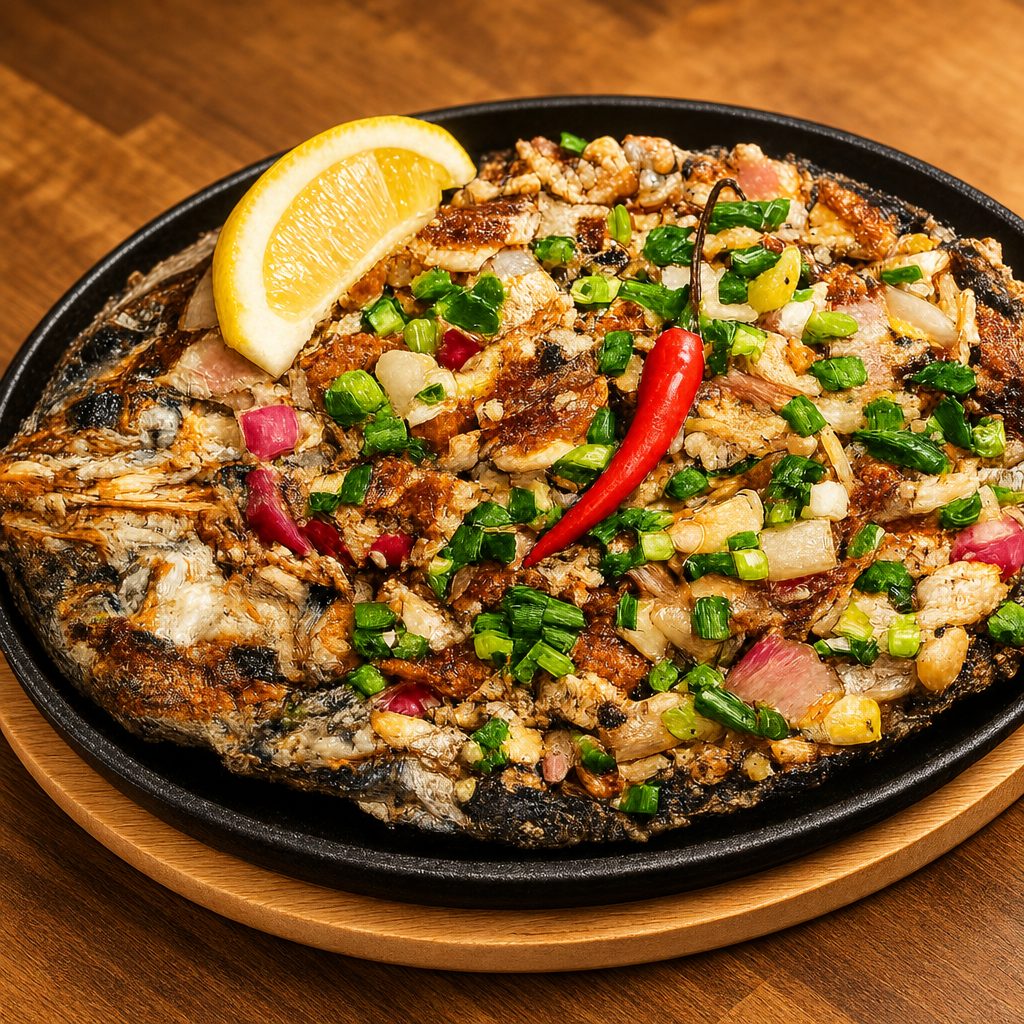 Bangus (Milkfish) Sisig (W/ Rice).