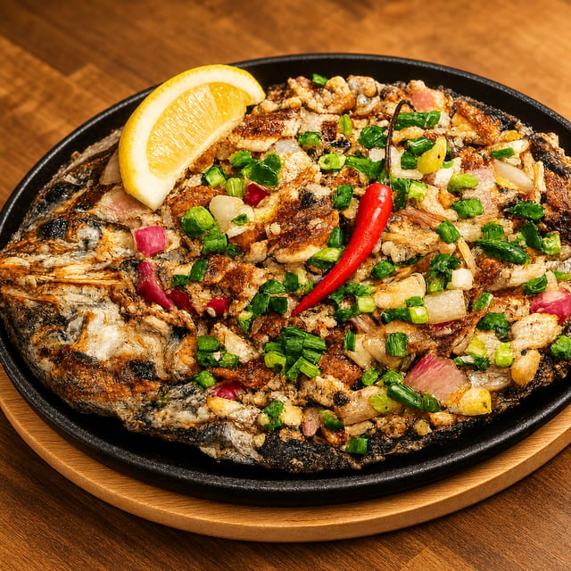 Bangus (Milkfish) Sisig (W/ Rice).